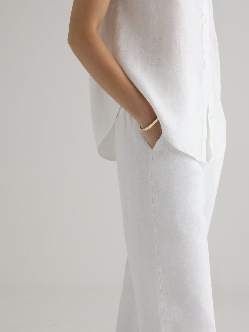 100% European Linen Camp Shirt* - Picture 6 of 11